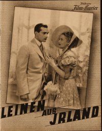 1p055 LINEN FOR IRELAND German program '39 Heinz Helbig's forbidden anti-Semitic Leinen Aus Irland