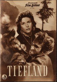 1p022 LOWLANDS German program '54 Leni Riefenstahl's Tiefland, which she also stars in!