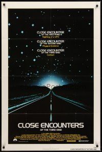 1r201 CLOSE ENCOUNTERS OF THE THIRD KIND 1sh '77 Spielberg's sci-fi classic!
