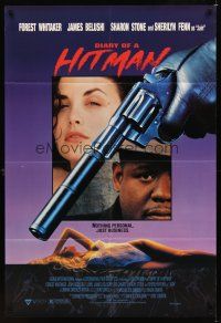 1r258 DIARY OF A HITMAN 1sh '91 Forest Whitaker, Sharon Stone, sexy Sherilyn Fein!