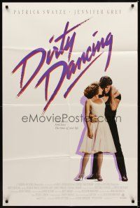 1r260 DIRTY DANCING int'l 1sh '87 classic image of Patrick Swayze & Jennifer Grey!