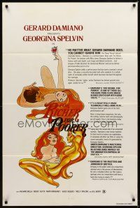 1r359 FOR RICHER, FOR POORER 1sh '79 Gerard Damiano, Georgina Spelvin, sexy artwork!
