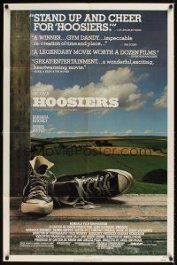 1r455 HOOSIERS 1sh '86 best basketball movie ever, Gene Hackman, Dennis Hopper!