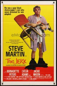 1r498 JERK style B int'l 1sh '79 wacky Steve Martin has all that he needs!