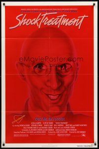 1r810 SHOCK TREATMENT 1sh '81 Rocky Horror follow-up, wild image of demented doctor!