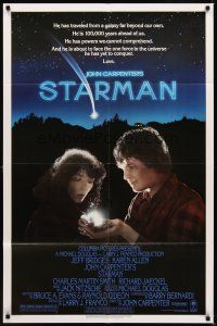 1r845 STARMAN 1sh '84 alien Jeff Bridges & Karen Allen, directed by John Carpenter!