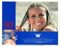 1s192 '10' LC #8 '79 Blake Edwards, sexiest close up of Bo Derek with cornrows on beach!