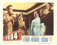 1s196 1984 LC '56 Edmond O'Brien, Jan Sterling & Michael Redgrave toast in George Orwell classic!
