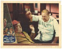 1s210 ABBOTT & COSTELLO MEET THE INVISIBLE MAN LC #4 '51 Paul Maxey tries to hypnotize Lou!
