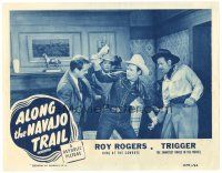 1s233 ALONG THE NAVAJO TRAIL LC R54 cowboy Roy Rogers fights Fowley, Vogan and Roy Barcroft!