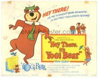 1s071 HEY THERE IT'S YOGI BEAR TC '64 Hanna-Barbera, Yogi's first full-length feature!