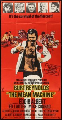 1t010 LONGEST YARD English 3sh '74 Robert Aldrich football comedy, Burt Reynolds, Mean Machine!