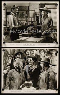1w811 7 FACES OF DR. LAO 2 8x10 stills '64 Tony Randall in makeup as Asian man!