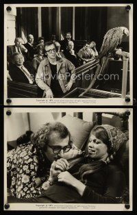 1w819 BANANAS 2 8x10 stills '71 Woody Allen w/parrott & Louise Lasser!
