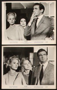 1w321 BIRDS 8 8x10 stills '63 Alfred Hitchcock, pretty Tippi Hedren, Rod Taylor, Jessica Tandy!