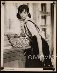 1w507 DIARY OF ANNE FRANK 5 8x10 stills '59 Millie Perkins as Jewish girl in hiding