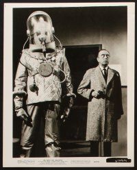 1w248 EARTH DIES SCREAMING 15 8x10 stills '64 Terence Fisher sci-fi, great wacky monster images!