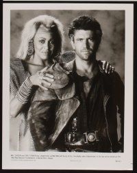 1w911 MAD MAX BEYOND THUNDERDOME 2 8x10 stills '85 wasteland hero Mel Gibson, Tina Turner!