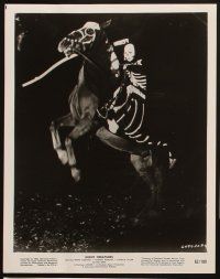 1w279 NIGHT CREATURES 11 8x10 stills '62 & R85 greatest images w/skeletons riding skeleton horses!