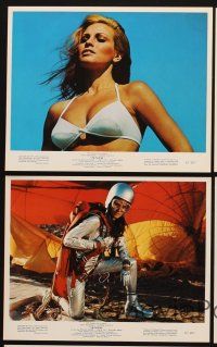 1w142 FATHOM 6 color 8x10 stills '67 super sexy spy Raquel Welch action in bikini!