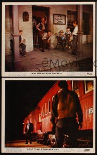 1w180 LAST TRAIN FROM GUN HILL 3 color 8x10 stills '59 John Sturges directed, Kirk Douglas!