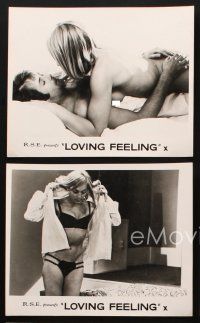 1w013 LOVING FEELING 6 English 8x10 stills '68 Georgina Ward, Simon Brent, English sex!