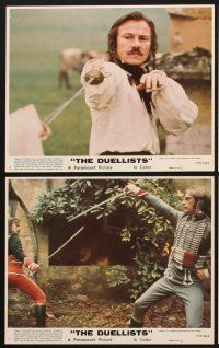 1w063 DUELLISTS 8 8x10 mini LCs '77 Ridley Scott, Keith Carradine, Harvey Keitel, fencing!