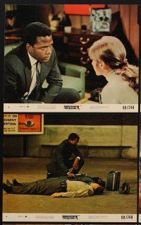 1w137 LOST MAN 7 8x10 mini LCs '69 Sidney Poitier crowded a lifetime into 37 suspensful hours!