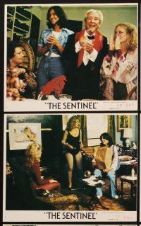 1w108 SENTINEL 8 8x10 mini LCs '77 Chris Sarandon, Ava Gardner, Burgess Meredith!