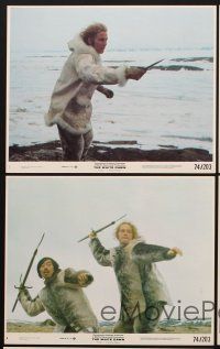 1w157 WHITE DAWN 5 8x10 mini LCs '74 Warren Oates, Timothy Bottoms & Lou Gossett in Arctic Canada!