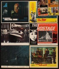 1x115 LOT OF 10 LOBBY CARDS '50s-80s great images from a variety of movies!
