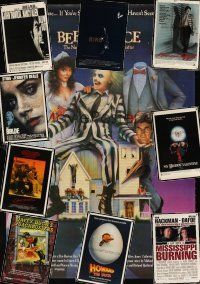 1x202 LOT OF 27 UNFOLDED ONE-SHEETS '80 - '92 Beetlejuice, Howard the Duck & many more!