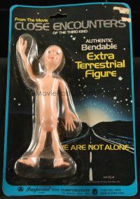 1x230 CLOSE ENCOUNTERS OF THE THIRD KIND bendable figure '77 an authentic extra terrestrial!