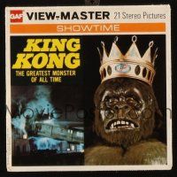 1x261 KING KONG 3 View-Master slides '76 Jeff Bridges, Jessica Lange & BIG Ape!