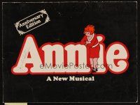 1x447 ANNIE program '77 from Broadway, classic orphan musical!