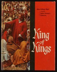 1x414 KING OF KINGS hardcover program book '61 Nicholas Ray epic, Jeffrey Hunter as Jesus!
