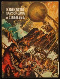 1x415 KRAKATOA EAST OF JAVA Cinerama program book '69 incredible day that shook Earth to its core!