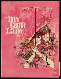 1x425 MY FAIR LADY program book '64 Audrey Hepburn, Rex Harrison, Best Picture winner!