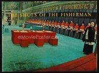 1x436 SHOES OF THE FISHERMAN program book '68 Pope Anthony Quinn tries to prevent World War III!