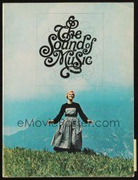 1x438 SOUND OF MUSIC program book '65 great images of Julie Andrews & top cast!