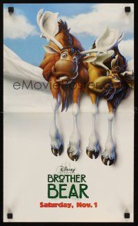 1x358 BROTHER BEAR special 13x21 '03 Disney Pacific Northwest animal cartoon!