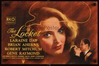 1x071 LOCKET 4 special 12x19s '46 great close-up artwork of Laraine Day, Brian Aherne, Mitchum
