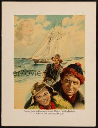 1x026 CAPTAINS COURAGEOUS trade ad '37 Spencer Tracy, Freddie Bartholomew, Lionel Barrymore