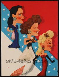 1x040 KEEP YOUR POWDER DRY trade ad '45 Kapralik art of Lana Turner, Laraine Day, Susan Peters!