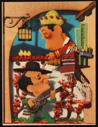 1x054 RIO RITA trade ad '42 Kapralik art of Bud Abbott & Lou Costello!