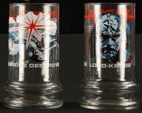 1x241 STAR TREK III set of 4 collectible drinking glasses '84 cool Taco Bell promotion!