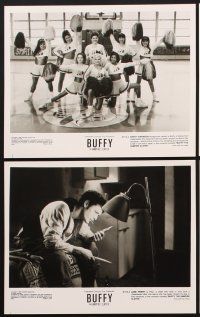 1x761 BUFFY THE VAMPIRE SLAYER presskit w/ 11 stills '92 sexy Kristy Swanson & Luke Perry!