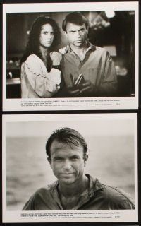 1x776 DEAD CALM presskit w/ 9 stills '89 Sam Neill, Nicole Kidman on horizon of red ocean!