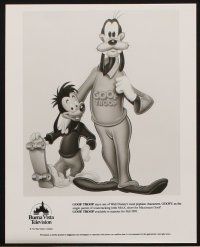 1x818 GOOF TROOP TV presskit w/ 1 still '92 great cartoon image of Goofy & son!