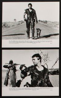 1x875 MAD MAX 2: THE ROAD WARRIOR presskit w/ 10 stills '82 Mel Gibson as Mad Max, great images!